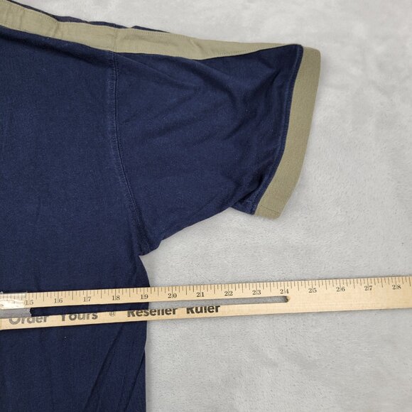 Vintage PUMA Shirt Mens Large Ringer Crewneck Wing International Soccer Adult L - Picture 7 of 8